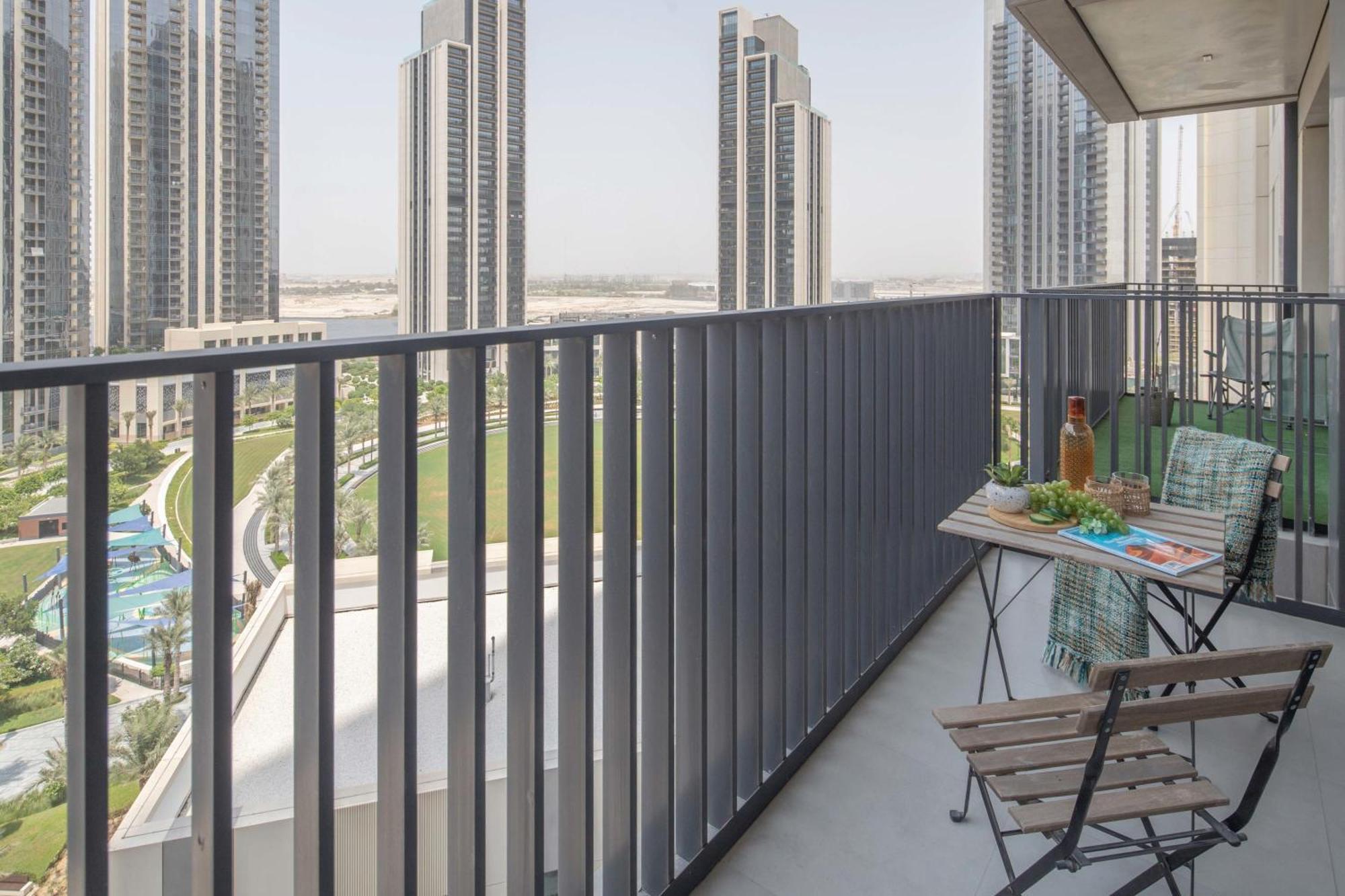 Ferienwohnung Frank Porter - Creek Horizon T2 Dubai Exterior foto